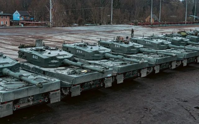 Česká armáda na Doupově poprvé testuje nové tanky Leopard, náročné cvičení prověří techniku i vojáky