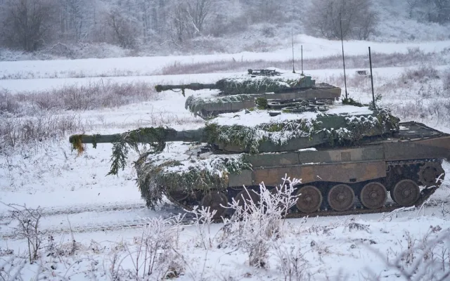 Česká armáda na Doupově poprvé testuje nové tanky Leopard, náročné cvičení prověří techniku i vojáky