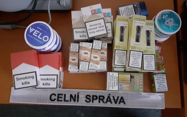Jiné nekolkované cigarety