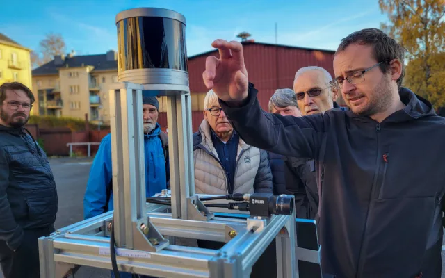 Robotické vozítko z univerzity na dnech AI zaujalo, chtějí ho firmy i města