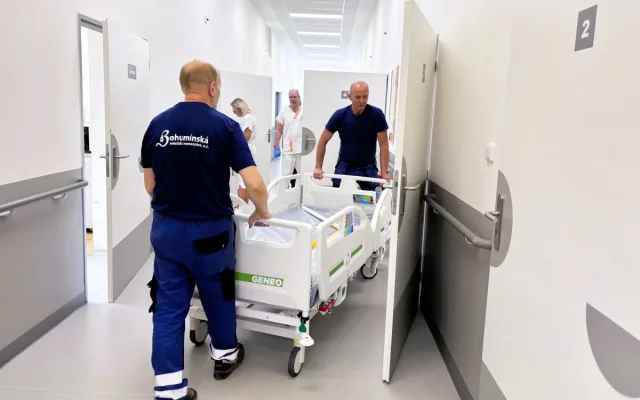 Bohumínská nemocnice nakoupila nové postele. Vyšly na 3,5 milionu korun
