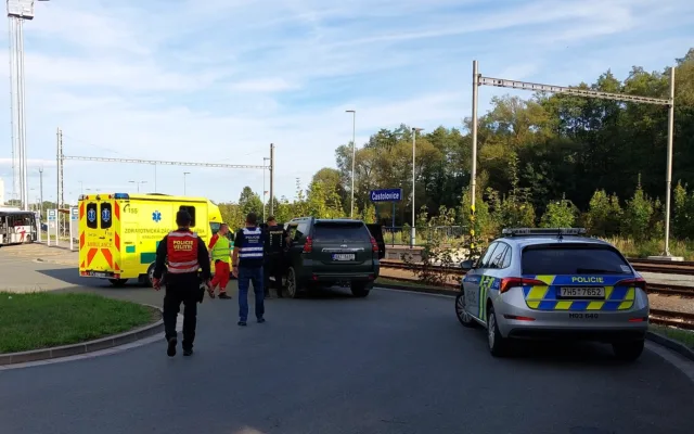 Včasné oznámení zachránilo život. Dívku v tísni našli v houští u trati