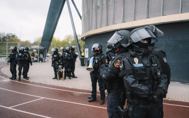 Policie bude v neděli kvůli utkání Hradce Králové se Spartou v pohotovosti