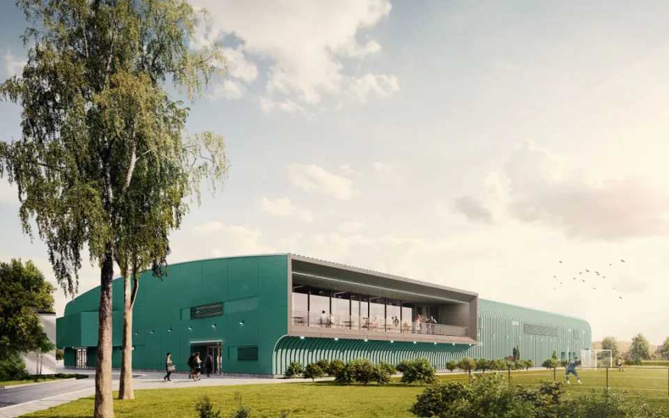 Hluboká plánuje nový zimní stadion. Stavba vyjde na 365 milionů korun