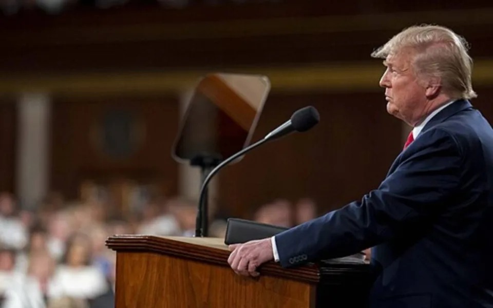 Donald Trump promluvil před Kongresem: „Amerika je zpět“