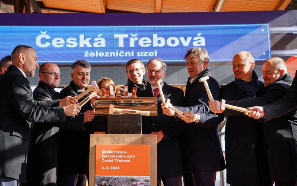 Byla zahájena rozsáhlá modernizace železničního uzlu Česká Třebová za 19,5 miliardy korun