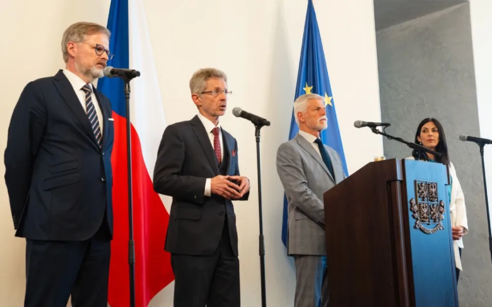 Česká republika je podle Fialy připravena na debatu o navýšení obranných výdajů