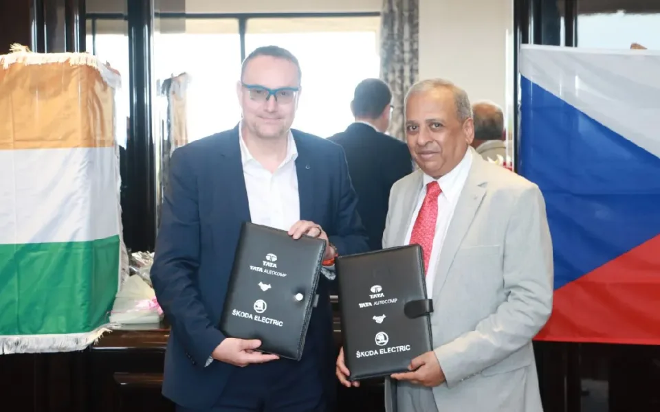 Škoda Group a TATA AutoComp zakládají v Indii společný podnik
