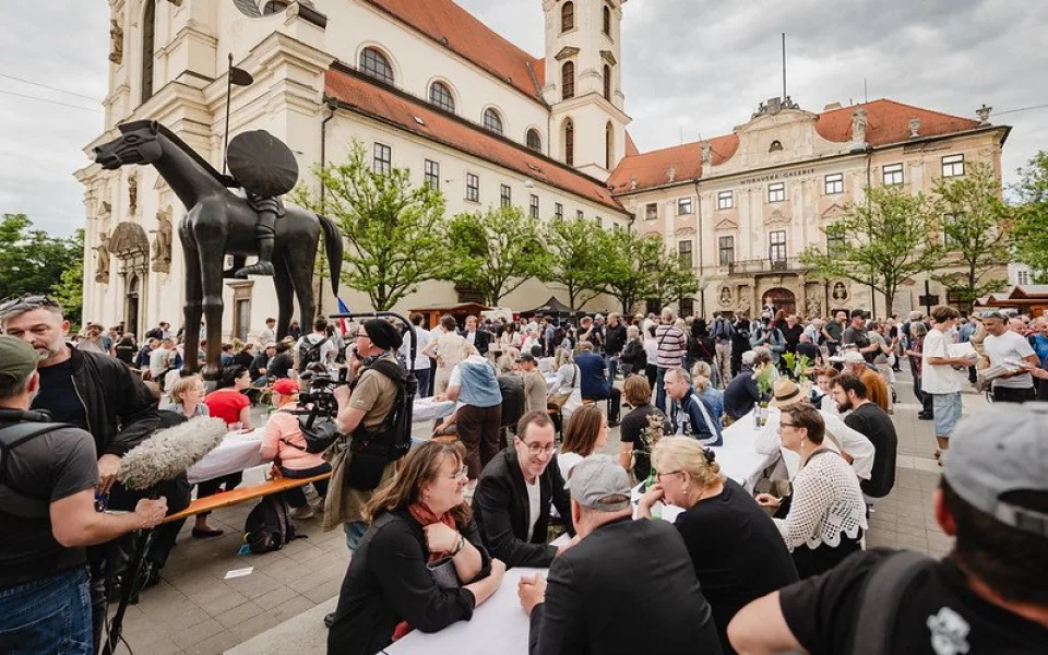 Z Mnichova přivezli prestižní medaili. Festival Meeting Brno ocenila bavorská vláda
